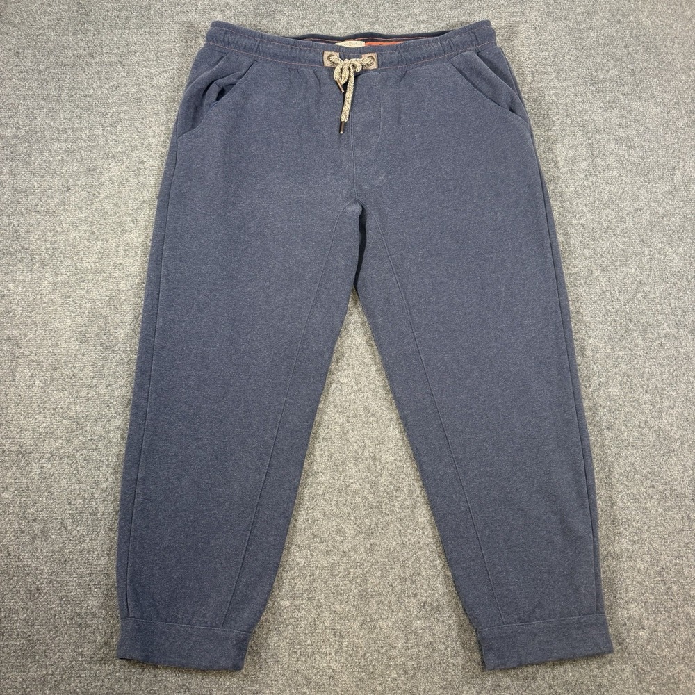 Carbon 2 Cobalt Sweatpants Joggers Mens Large (Fits 36x27) Blue Fleece Comfort